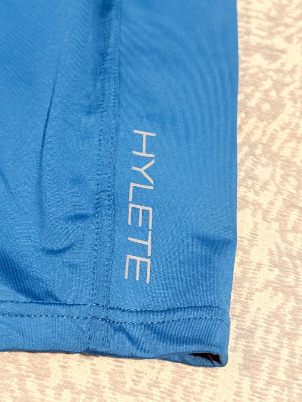 HYLETE Men’s Blue Gray Athletic Gym Shorts Small